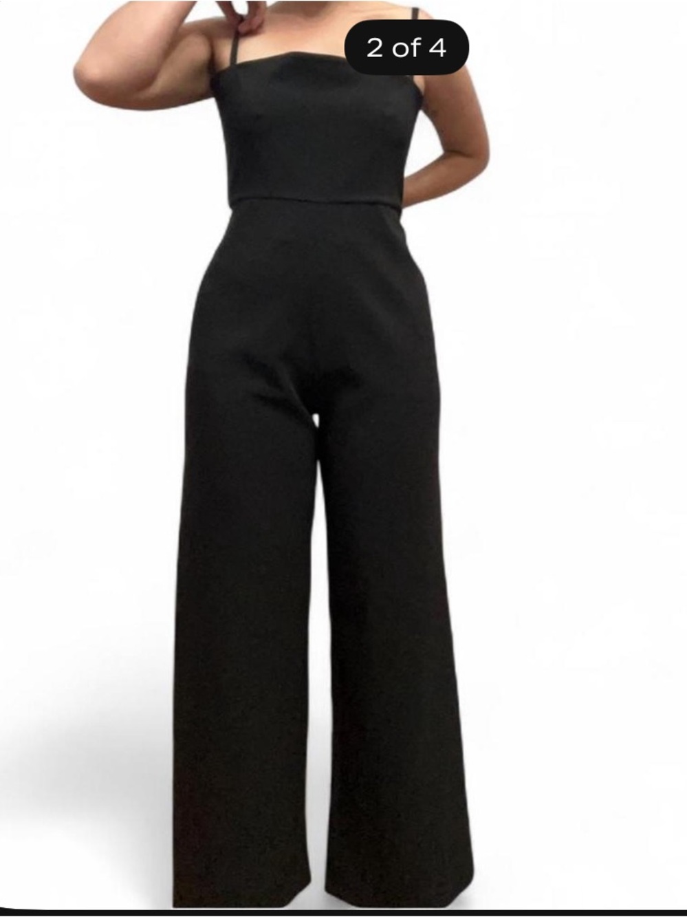 NWOT Nookie Jumpsuit Black Size M - Picture 4 of 5